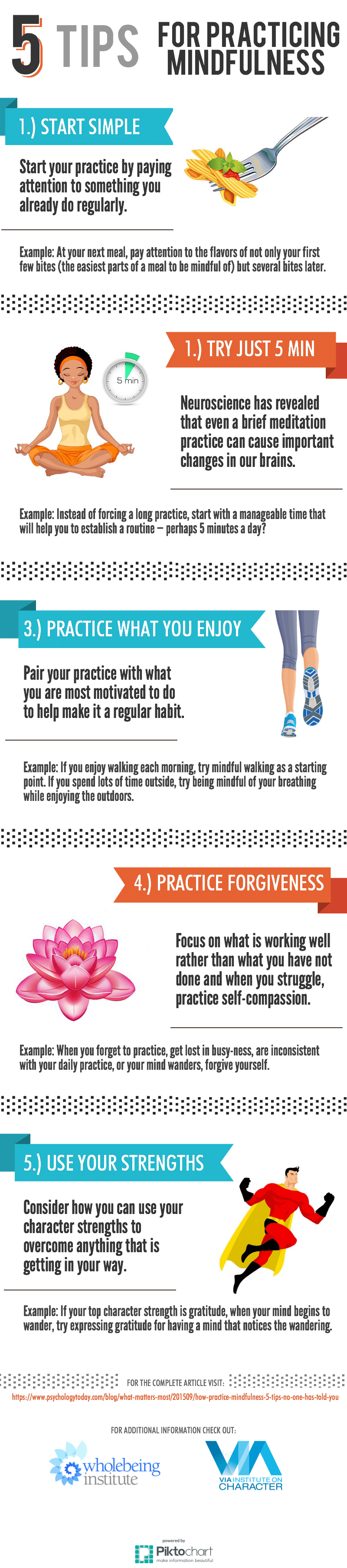 Making Mindfulness Work for You (Infographic)